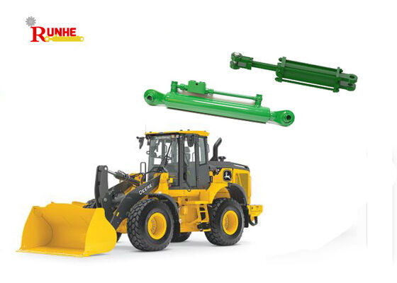 Qualität  100% Compatible Lift Agricultural Hydraulic Cylinders OEM For John Deer 444H 444J-624J 850J Bulldozers Fabrik