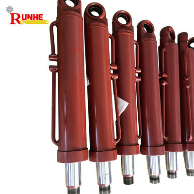 Quality  Plated Rod Dump Truck Multi Stage Hydraulic Cylinders Highway Truck Aftermarket Parts factory