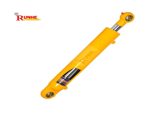 Welded Agricultural Hydraulic Cylinders Hard Chrome Plating For John Deer EXcavator
