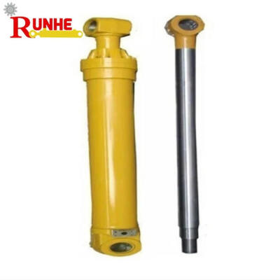 45 Alloy Steel Barrel Dump Truck Hydraulic Cylinders For Xga360 Construction Trucks