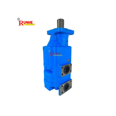 Double RCZY-32-80L Cast Iron Gear Pump External High Pressure For Snowplow