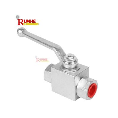 YJZQ－G3/8 Two-position Two-way Hydraulic Ball Valve Shut-off Compact Structure
