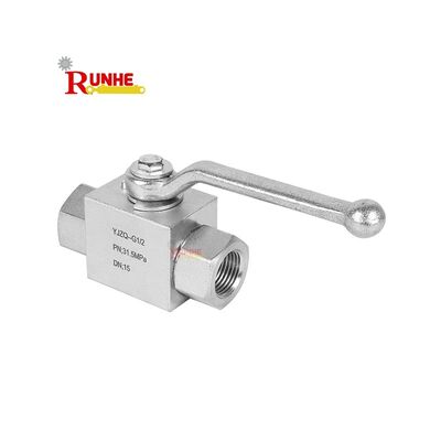 YJZQ-G1/2 High Pressure Ball Valve 31.5MPA For Hydraulic Control