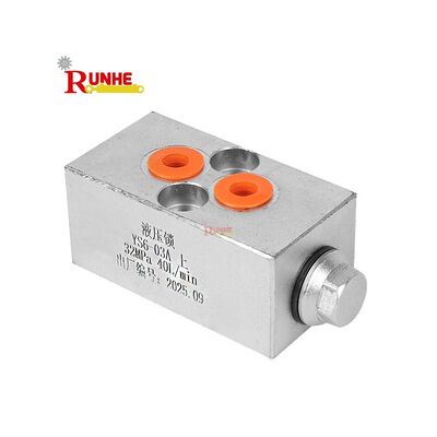 YS6-03A 32MPa 42L/min Hydraulic Lock Hydraulic Lock Balance Valve For Hydraulic Cylinder Pressure Holding And Locking