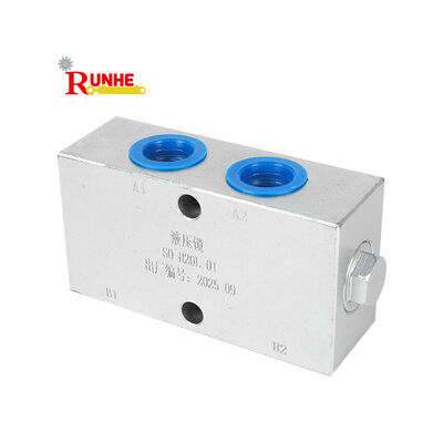 Solenoid Operated SO-H20L-01 Hydraulic Control Valve Directional Control Valve