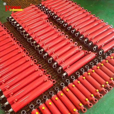 Stainless Steel Hydraulic Cylinder Types Double Acting Hydraulic Cylinder For Combine Harvester