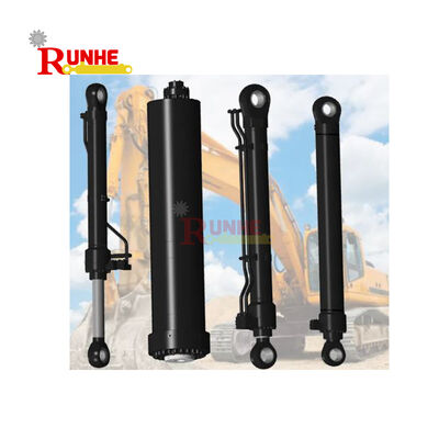 Boom Cylinder CAT Excavator Hydraulic Cylinder Double Acting Cylinder