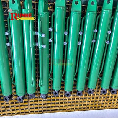 Piston-type Earring Dump Truck Hydraulic Cylinder Single Acting For Dump Semi-trailer