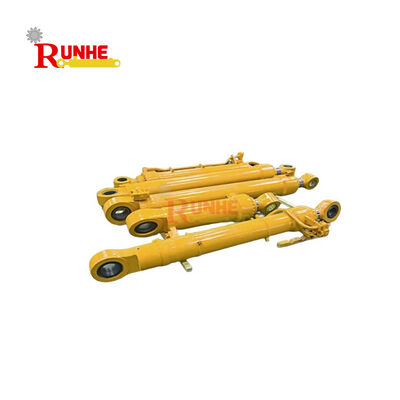 Piston-type Earring Dump Truck Hydraulic Cylinder Single Acting For Dump Semi-trailer