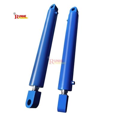 Multilevel Dump Trucks Hydraulic Cylinder Easy To Install High Pressure