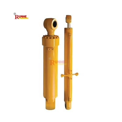 Installation Short Dump Truck Hydraulic Cylinders Single Acting Long Life