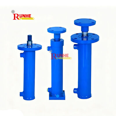 Single Acting Dump Truck Hydraulic Cylinders Multi Stage Telescopic with Enhanced Durability and Corrosion Resistance