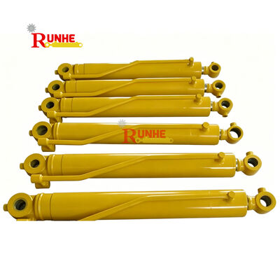 Robust Dump Truck Hydraulic Cylinders Single Acting Multi Stage Telescopic Design for Heavy Load and Hydraulic Performance