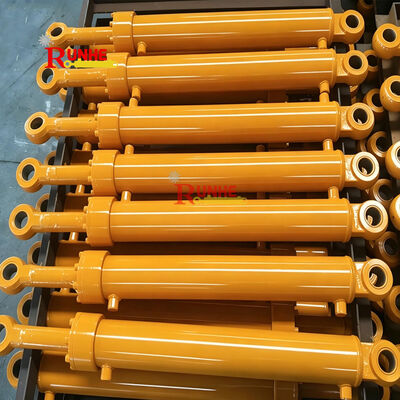 Robust Dump Truck Hydraulic Cylinders Single Acting Multi Stage Telescopic Design for Heavy Load and Hydraulic Performance