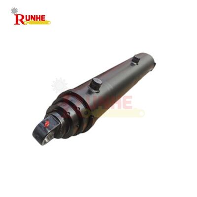 Smooth Telescopic Movement And Compact Structure Multi-stage Hydraulic Cylinder For Fire Trucks