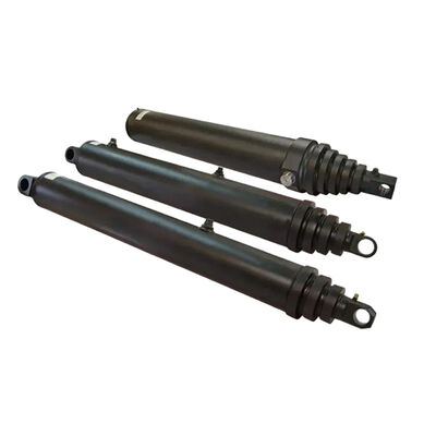 Long Stroke Telescopic Hydraulic Ram Single Acting 16-35MPa 