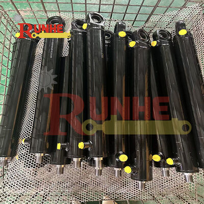 Three Stage Telescopic Multi Stage Hydraulic Cylinder Dump Truck