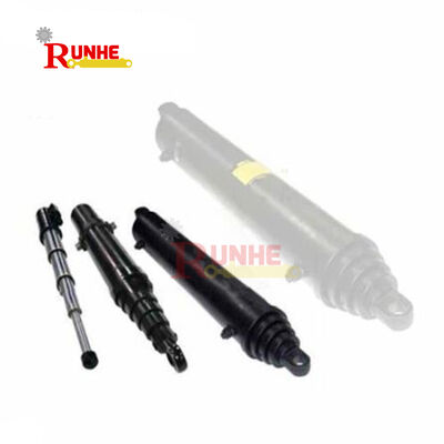 Three Stage Telescopic Multi Stage Hydraulic Cylinder Dump Truck