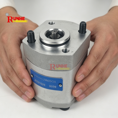 MUA4.2RG0Q1 Hydraulic Gear Motor with Cast Iron Housing for Low Speed High Torque and Multiple Displacement Options