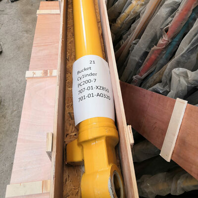 PC210-8 Bucket Hydraulic Cylinder Excavator Bucket Cylinder Replacement Spare Parts