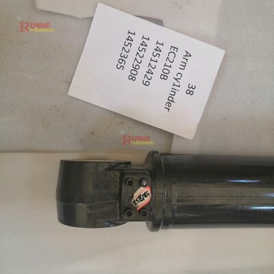 Standard Size Arm Hydraulic Cylinder Assembly EC210B Excavator Double Acting Stable Operation