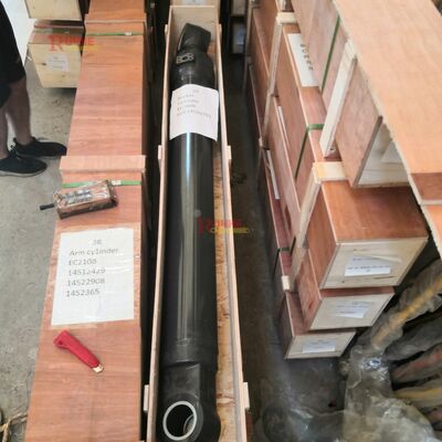 Precision Machined Bucket Hydraulic Cylinder Assembly For EC290B  Double Acting Simple Maintenance