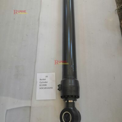Precision Machined Bucket Hydraulic Cylinder Assembly For EC290B  Double Acting Simple Maintenance