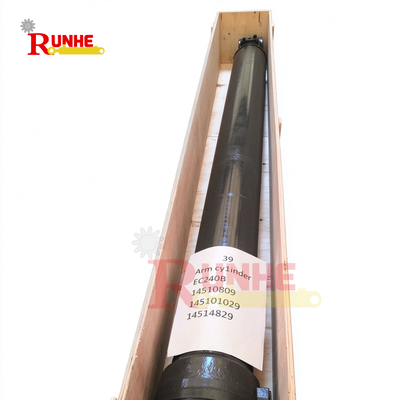 Chrome Plated Rod EC240B Arm Cylinder Assembly Aftermarket Excavator Cylinder